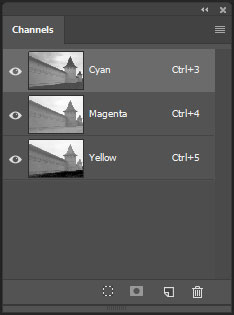 Каналы в Adobe Photoshop. Цветовая модель CMY.