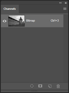 Каналы в Adobe Photoshop. Цветовая модель Bitmap.