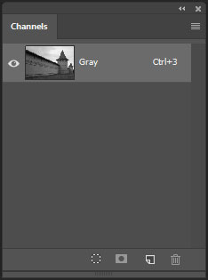 Каналы в Adobe Photoshop. Цветовая модель Grayscale.